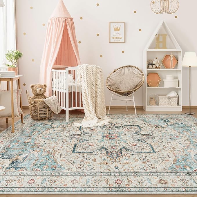Tortania Area Rug Living Room Rugs - Image 4