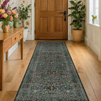 8ft Long Runners for Hallways Non Slip, Entryway Indoor, Washable Rubber - Image 6