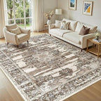 Washable 5x7 Area Rug for Living Room - Image 9