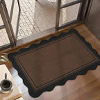 Easy Jute Kitchen Rug 2x3 Front Door Mat Washable Non Slip Entryway Rug - Image 9