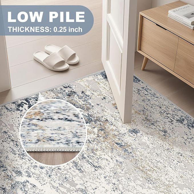 DMOYEST Square Area Rug Living Room Rugs - Image 7