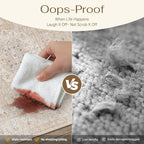 HUGEAR 6x9 Area Rugs Machine Washable Rugs Vintage Beige Living Room Bedroom - Image 6
