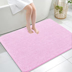 OLANLY Large Bathroom Rugs 40x32, Extra Soft Absorbent Chenille Bath Rugs by OLANLY