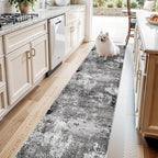 2x10ft Hallway Runner Rug – Non-Slip Washable Long Carpet Runner by BYYVOORugsforYourHome