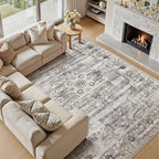 Washable 7x9 Area Rug for Living Room - Image 5