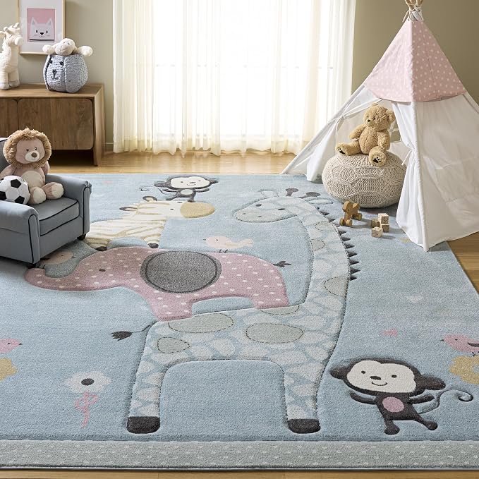 SAFAVIEH Carousel Kids Collection Area Rug by Unknown