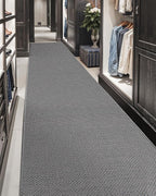 Color&Geometry Door Mat 2'4"x8' Runner Rug - Image 8