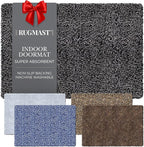 Premium Microfiber Indoor Door Mat – 32"x48" Washable Entry Mat, Waterproof by RugMast
