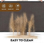 Front Door Mat, Heavy Duty Non-Slip Rubber Dirt Trapper, Quick-Dry Low-Profile - Image 5