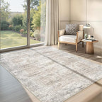 3x5 Washable Area Rug for Entryway, Soft Kitchen Rugs Non Slip for Dining Room - Image 3