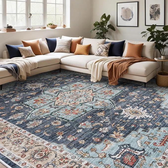 TOPRUUG Washable Oriental Area Rug - Image 3