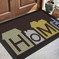 Front Door Mat, Heavy Duty Non-Slip Rubber Dirt Trapper, Quick-Dry Low-Profile by WELDUN