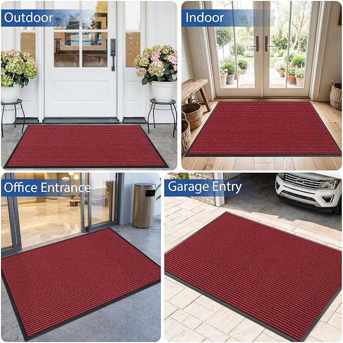Front Door Mat, Commercial Welcome Mats, Stain and Fade Resistant, Durable - Image 9