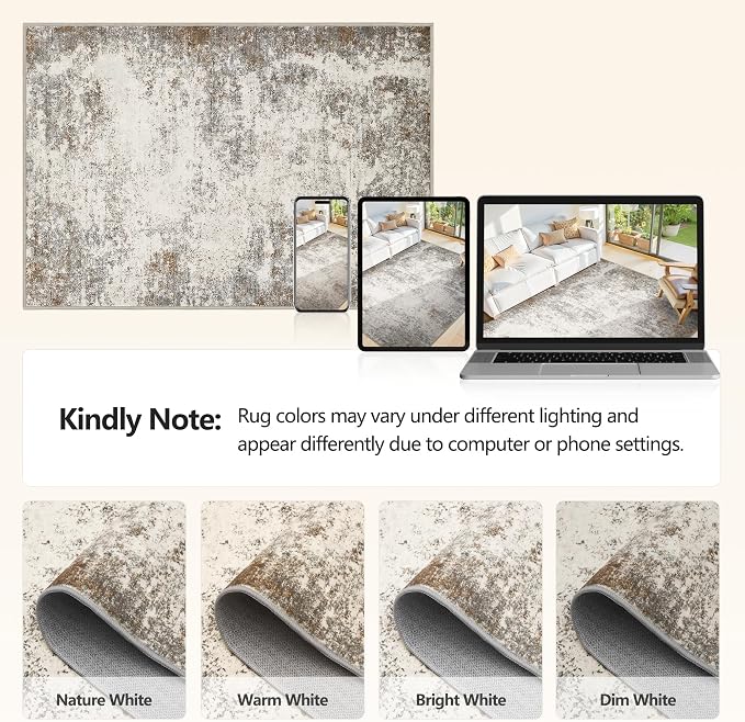 7x9 Washable Area Rugs - Image 9