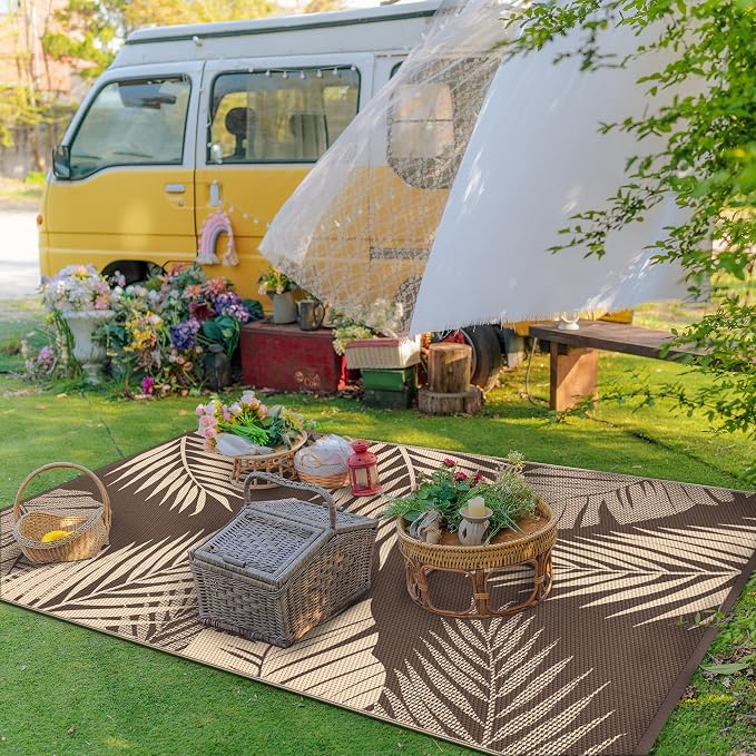 GENIMO Outdoor Rug 8' x 10' Waterproof - Image 3