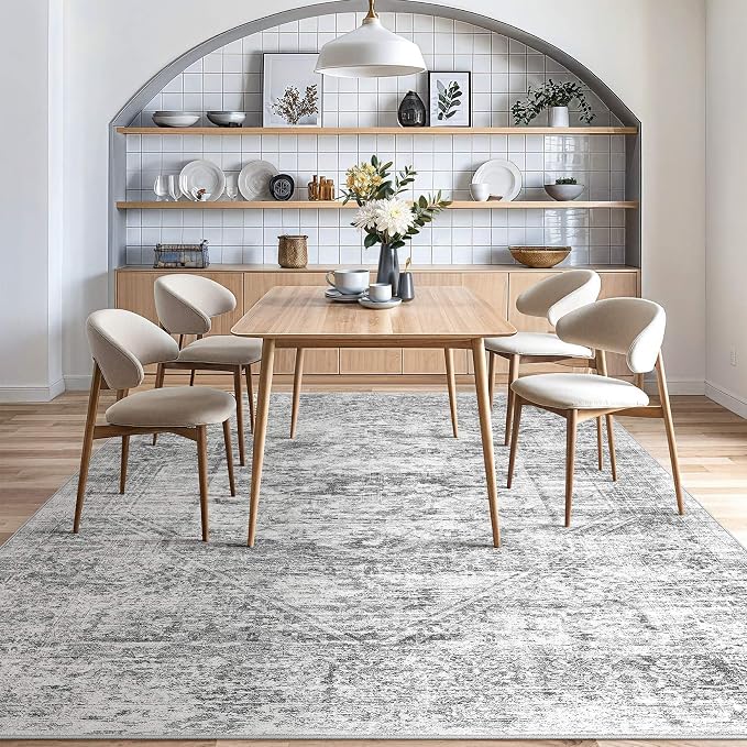 Vintage Living Room Area Rug 5x7 - Image 7