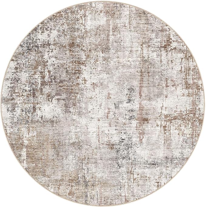 UERMEI 8ft Round Area Rug Living Room Rugs - Image 9