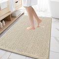 OLANLY Large Bathroom Rugs 59x35, Extra Soft Absorbent Chenille Bath Rugs by OLANLY