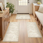 Washable Kitchen Rugs Sets of 3 Piece, Hallway Runner Rug Non-Slip - Image 4