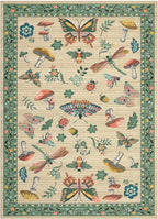 Mushroom 9x12 Rug for Living Room Non Slip Washable 9 X 12 Rug for Bedroom - Image 4