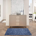 Nourison Home Nourison Essentials Navy Blue 3' x 5' Area Rug by NourisonHome