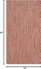 SAFAVIEH Outdoor Accent Rug 2'x3'7" - Image 2