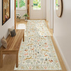 DUKINO 3x10 Washable Runner Rug - Image 5