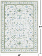 Hazo Haus Oushak Area Rug for Bedroom 5x7 - Image 2