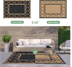 GENIMO 6' x 9' Outdoor Rug Waterproof - Image 4