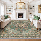 TOPRUUG Washable Oriental Area Rug by TOPRUUG