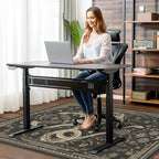 36"x48" Office Chair Mat for Hardwood Tile Floor, Under Desk Carpet Protector - Image 2