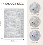 2x3 Washable Rug Runner for Bathroom, Soft Entryway Rug for Laundry Room - Image 2