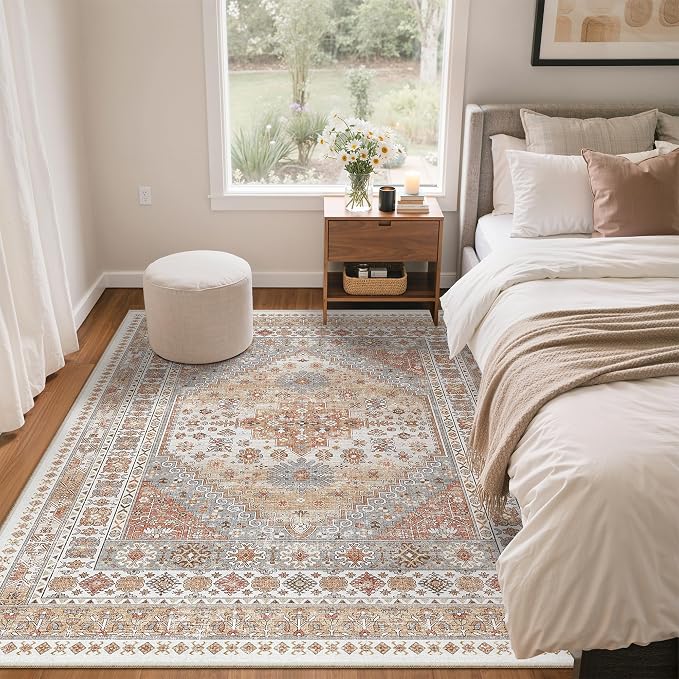 zesthome 3x5 Area Rug Ultra Soft Washable Rug, Non Slip Area Rug Indoor Entrance - Image 8