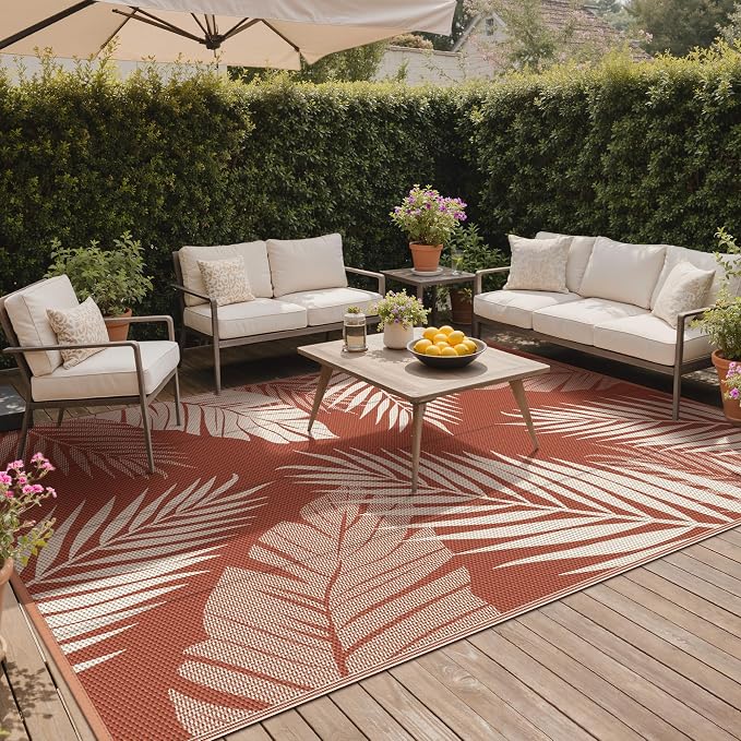 GENIMO Outdoor Rug 10' x 14' Waterproof - Image 4