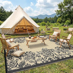 Garvee Outdoor Rugs 9’x12’ Waterproof Reversible Mats, Large Area Plastic Straw - Image 8
