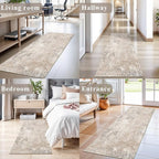 2x6ft Non-Slip Washable Kitchen Rug - Image 3