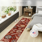 Maples Rugs Reggie Floral Runner Rug - Image 3