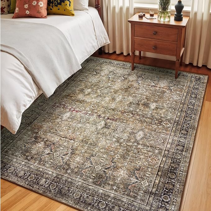 Lofus 6x9 Area Rug for Living Room, Soft Boho Carpets for Bedroom Dining Room - Image 4