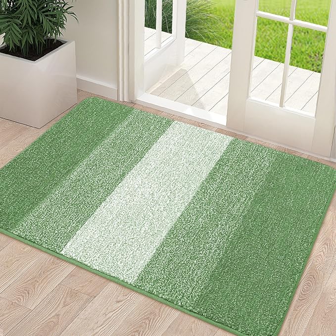 Kitinjoy Indoor Outdoor Door Mat, 54x24 Non-Slip Absorbent Dirt Trapper by Kitinjoy