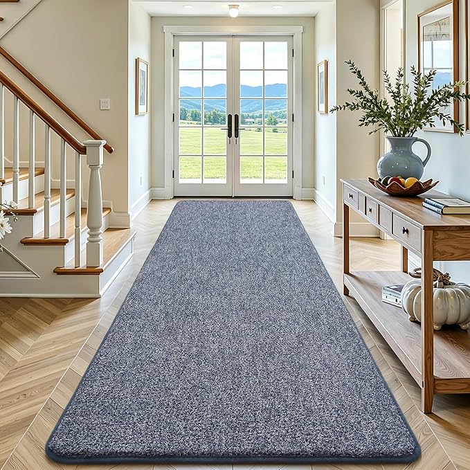 Keeko Soft Hallway Runner Rug, 2x8 Bedside Runner Rugs - Image 8