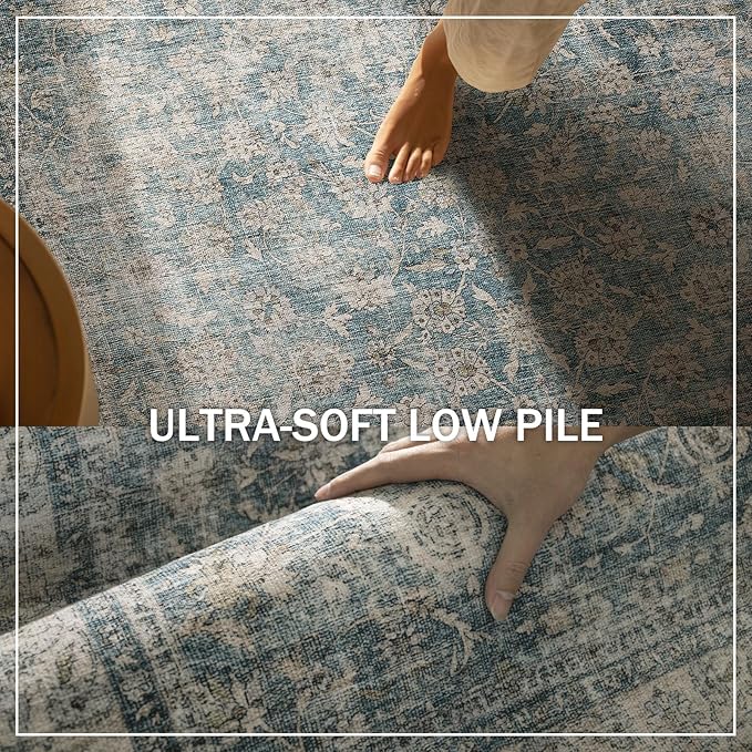 Washable Kitchen Rug Runners for Hallways: 2'x6' Bedroom Rug - Image 4