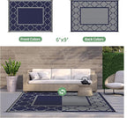 GENIMO 6' x 9' Outdoor Rug Waterproof - Image 4