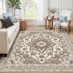 TOPRUUG Washable 7x7 Rug Square by TOPRUUG