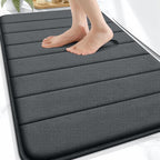 OLANLY Memory Foam Bath Mat 30x20, Super Soft Absorbent Bathroom Rugs, Quick Dry by OLANLY