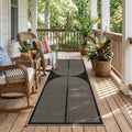 Lahome Enfys Modern Rainbow Hallway Runner Rug, 2x6 Washable Easy Jute Rugs by Lahome