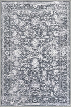 KILOCOCO Area Rug 5x7 Living Room Rug Washable Printed Vintage Floral Non Slip - Image 10
