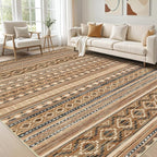 cotiled 7x9 Area Rugs Living Room Rug: Washable Boho Rugs by COTILED
