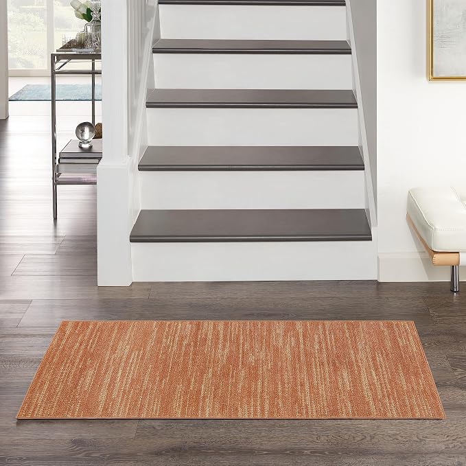Nourison Home Nourison Essentials Rust 2' x 4' Area Rug by NourisonHome