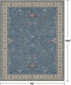 Hazo Haus Boho 8x10 Large Area Rugs - Image 2