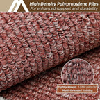 COSY HOMEER Kitchen Rugs Non-Slip 20x30/20x48 Inch Thick Polypropylene Standing - Image 2